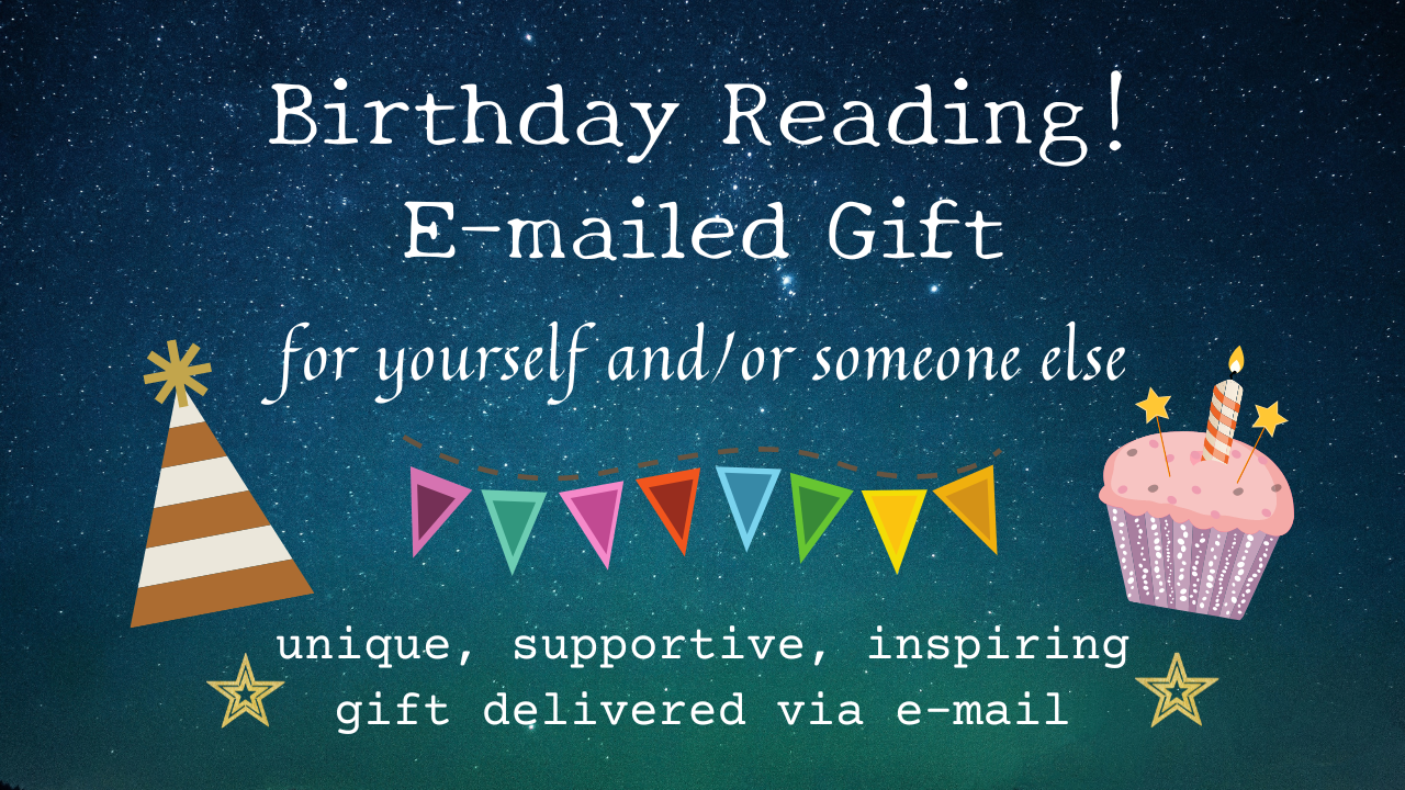 Birthday Email Reading with Erika M. Schreck: Great Gift!